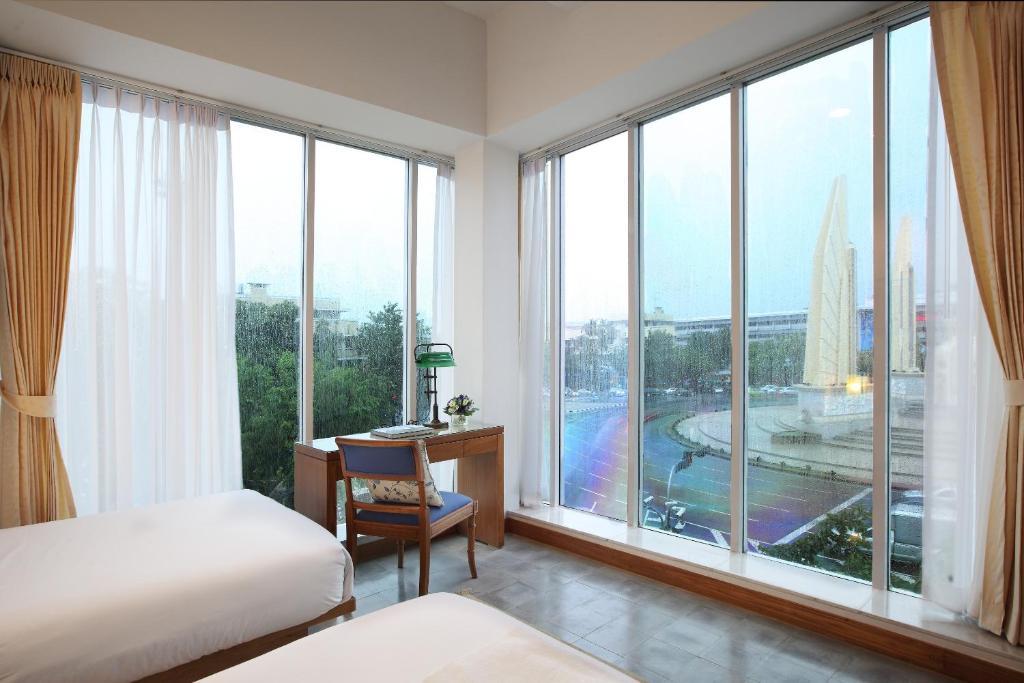 Baan Dinso Hostel@Ratchadamnoen Bangkok Ruang foto